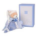 Doudou et compagnie petit chou doudou attache - sucette bleu