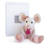 Doudou et compagnie souris etoile - 25 cm