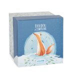 Doudou et compagnie unicef pantin avec doudou attache - sucette renard