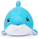 Doudou dauphin 25 cm - peluche douce et confortable, amie de c�lins pour enfants