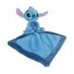 Doudou disney personnage bleu avec mouchoir pantin - stitch