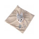 Doudou disney plat panpan le lapin 24 x 24 cm - set doudou enfant avec mouchoir