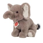 Doudou �l�phant assis 25 cm hermann teddy