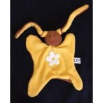 Doudou - hochet keptin woopie jaune