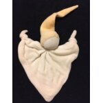 Doudou - hochet keptin zmooz bonnet jaune pastel