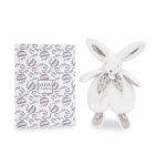 Doudou lapin blanc lapin doudou 29 cm - doudou et compagnie