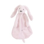 Doudou lapin richie rose clair 25 cm