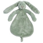 Doudou lapin richie vert 25 cm