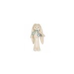 Doudou lapinoo cr�me 25 cm - kaloo
