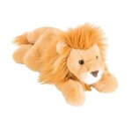 Doudou lion allong� 33 cm hermann teddy