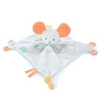 Doudou avec marionnette a doigt lapin - doudou et compagnie