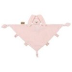 Doudou nattou lapin lapidou maxi plat (40 * 65) rose