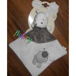 Doudou ours winnie the pooh blanc et gris disney baby nature soleil nuage