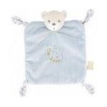 Doudou ourson perle bleu 20 cm - kaloo