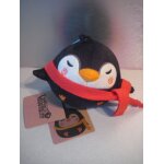 Doudou peluche pingouin et son echarpe num�rot� vuduberi 14 cm