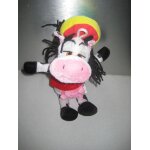 Doudou peluche vache rasta cool van de wall 28 cm Doudou peluche vache rasta cool van de wall 28 cm