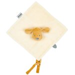 Doudou plat charlie chien vanille - nattou Doudou plat charlie chien vanille - nattou