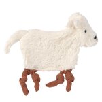Doudou plat en coton bio mouton - lassig