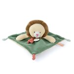 Doudou plat lion 25 cm