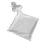 Doudou spandex cygne blanc mouchoir plat - Doudou spandex cygne blanc mouchoir plat -