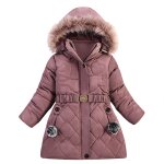 Doudoune � capuche pour b�b� fille, manteau, veste chaude d'hiver, v�tements pour enfant, combinaison ...