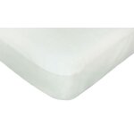 Doux nid protege - matelas en bambou - blanc - 60x120 cm