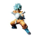 Dragon ball super 30th anniversary a award : figurine super saiyan god son goku blue hair