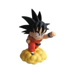 Dragon ball - tirelire chibi son goku sur le nuage magique 22 cm