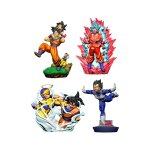 Dragonball super dracap - pack 4 trading figures re: birth limit breaking ver. 8 cm