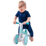 Draisienne a 4 roues eva - lionelo villy - vlo enfant - 1 - 3 ans (jusqu' 30 kg) - ergonomique - turquoise ...