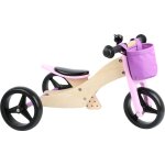 Draisienne tricycle 2 en 1 rose Draisienne tricycle 2 en 1 rose