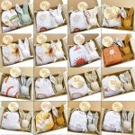 Drap de berceau en coton pour bb, serviette d'apaisement commmoratif, ensemble de copeaux de bois, ...