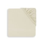 Drap housse 40x80 cm en jersey ivoire - jollein