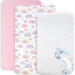 Draps housses cododo + 1 al�se prot�ge matelas compatible cododo b�b� - drap housse cododo 100% coton ...