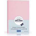 Drap - housse jersey pour le berceau - rose - 90 / 40 cm