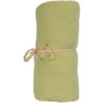Drap housse vert p'tit basile 70 x 140cm