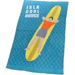 Drap de plage velours 9x150cm - 450g