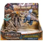Dreamworks dragons, epreuve du feu, coffret de jeu gronckle catapulte explosive, coffret de jeu figurine ...