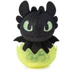 Dreamworks dragons legends evolved, peluche b�b� toothless de 7, 5 cm, peluche dragon dans son oeuf � ...