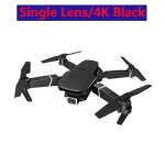 Drone h�licopt�re rc t�l�command� 2. 4g, cam�ra hd 4k, mini avion de photographie a�rienne pliable, quadriroto ...