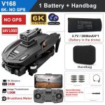 Drone de photographie aérienne v168 max, caméra gps hd 8k, rc 6000m, evitement d'obstacles intelligent, ... Drone de photographie aérienne v168 max, caméra gps hd 8k, rc 6000m, evitement d'obstacles intelligent, ...