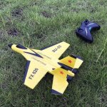 Drone planeur radiocommand� su35 2. 4g, avion a aile fixe, en mousse, a lancer a la main, t�l�commande ...