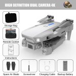 Drone professionnel k10max / e88 8k avec trois caméras, grand angle, localisation de flux optique, quatre ... Drone professionnel k10max / e88 8k avec trois caméras, grand angle, localisation de flux optique, quatre ...