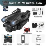 Drone professionnel avec triple caméra grand angle, hélicoptère rc pliable, 4k, wifi 5g, fpv, recommandé ... Drone professionnel avec triple caméra grand angle, hélicoptère rc pliable, 4k, wifi 5g, fpv, recommandé ...