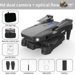 Drone quadricoptre rc k11 max avec 3 camras 8k professionnelles, 3 bombes a eau, retour gps, laser ...