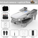 Drone quadricoptre rc k11 max avec 3 camras 8k professionnelles, 3 bombes a eau, retour gps, laser ...