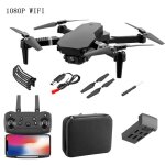 Drone rc avec cam�ra grand angle hd 4k, wifi fpv, double cam�ra, quadcopte, transmission en temps r�el, ...