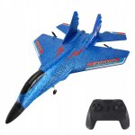 Drone rc planeur 2. 4g avion rc a voilure fixe bleu - mansheng