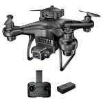Drone s176 4k cam�ra rc 4 c�t�s, eviter les obstacles, pliable, photographie a�rienne, t�l�commande, ...