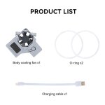 Drone ventilateur de refroidissement radiateur pour dji mini 3 pro corps ventilateur de refroidissement ...